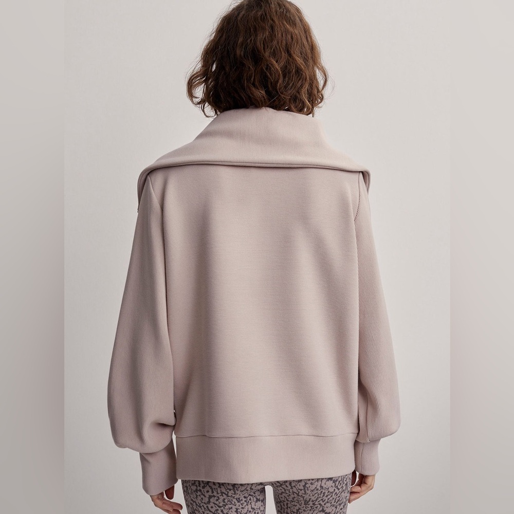 Varley Vine Half Zip Ribbed Pullover Sweatshirt I… - image 4